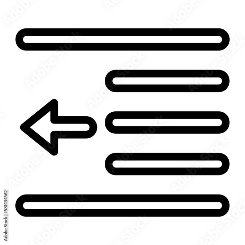 indent line icon