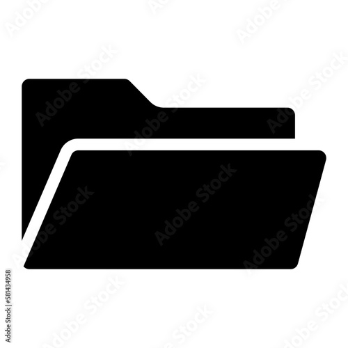 folder glyph icon