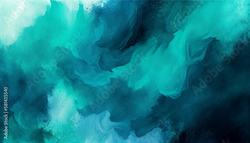 Abstract watercolor paint background, made with Generative AI