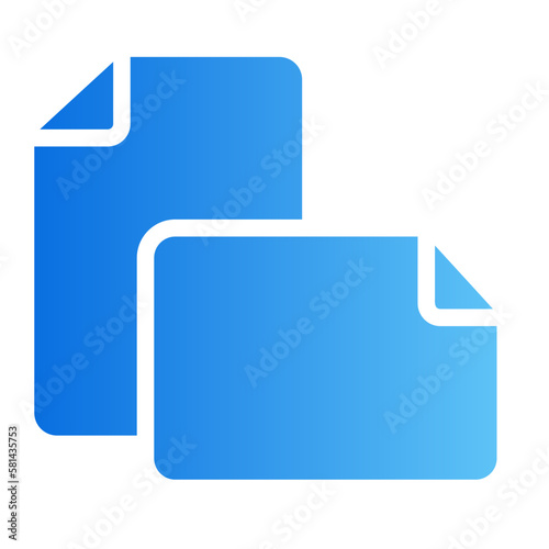 orientation gradient icon