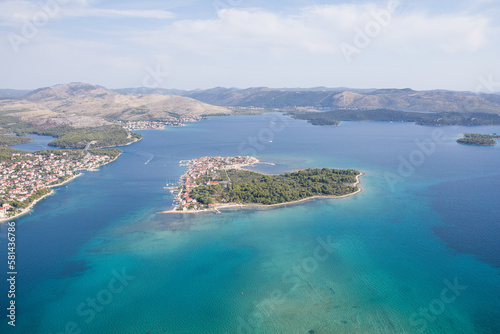 aerial view of the Croatia