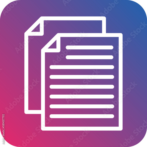 Vector Design Clone Icon Style