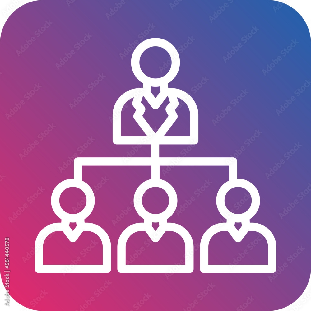 Vector Design Organization Icon Style Vector Design Organization Icon Style