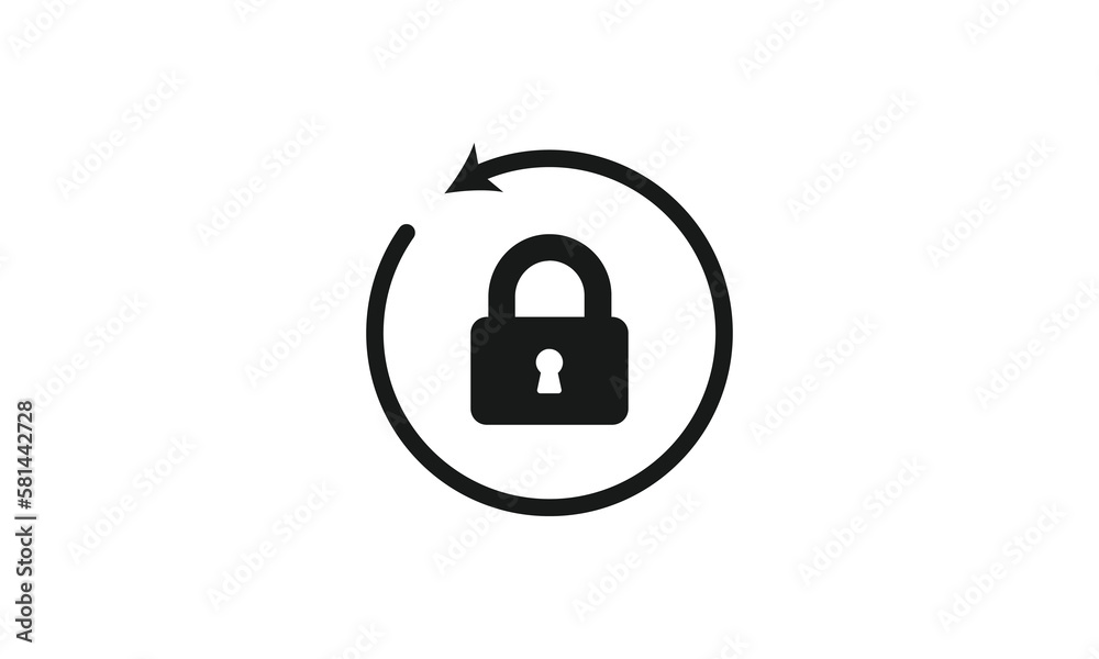 Change password vector icon