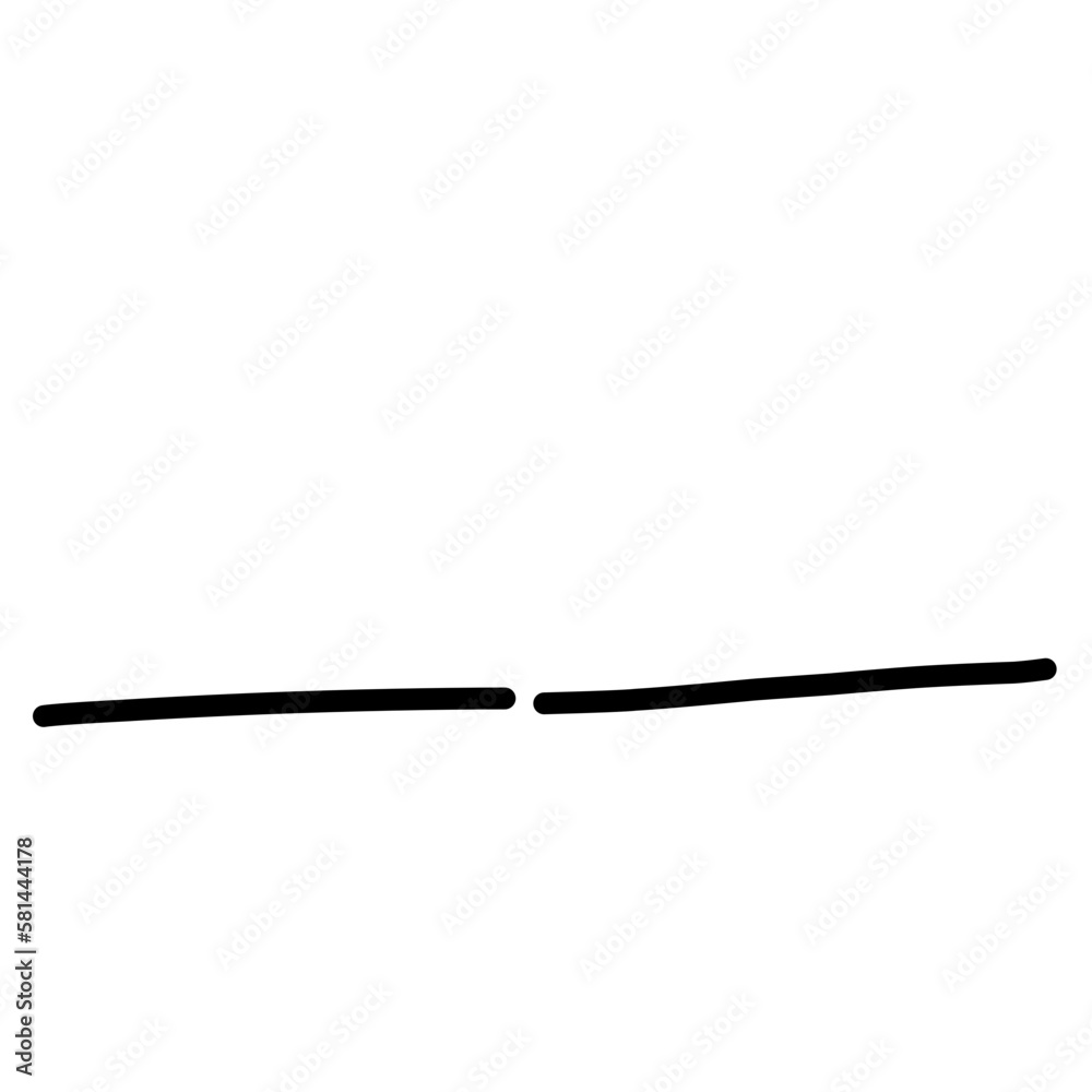 Line Vector, Line Brush, Underline element Line Vector, Line Brush, Underline element