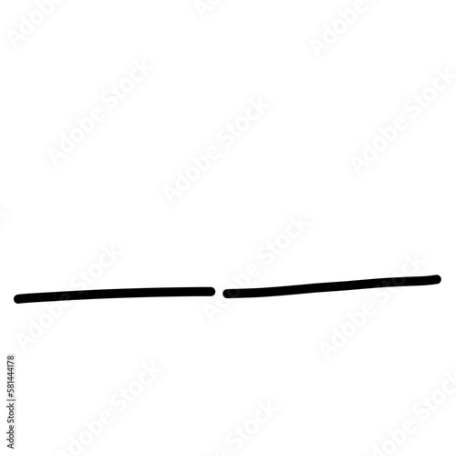 Line Vector, Line Brush, Underline element