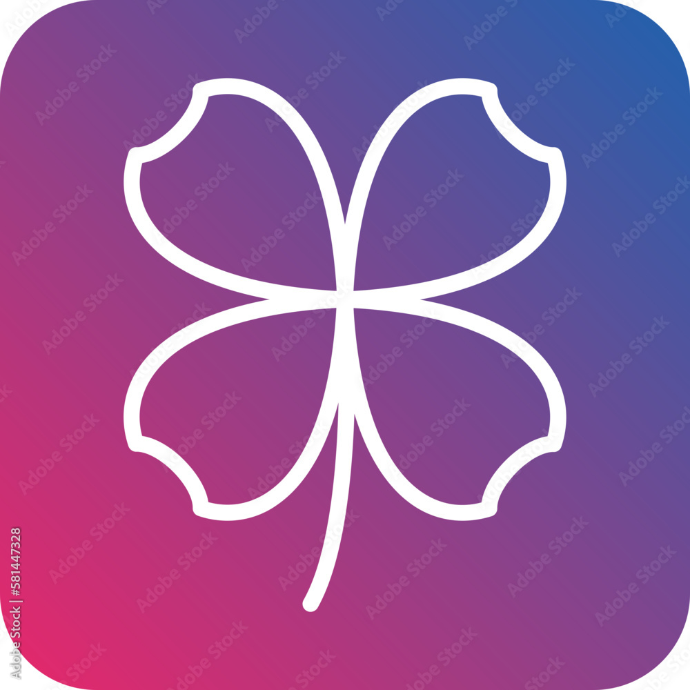 Fototapeta premium Vector Design Clover Icon Style