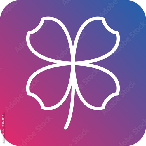 Vector Design Clover Icon Style