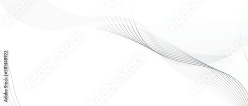 White light geometric line texture background abstract design. Template Layout banner, flyer.