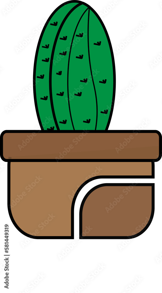 cactus flower icon cactus flower icon