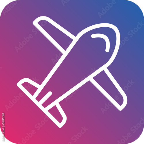 Vector Design Plane Icon Style