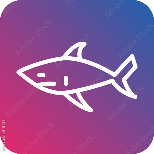 Vector Design Shark Icon Style © designing ocean