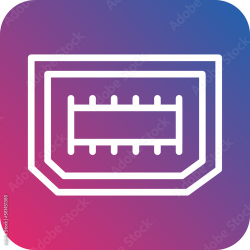 Vector Design Hdmi Port Icon Style