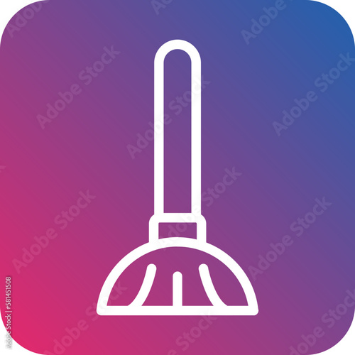 Vector Design Broom Icon Style