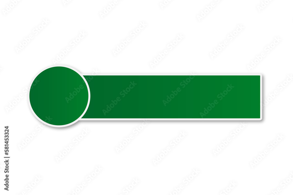 simple modern lower third design transparant green simple modern lower third design transparant green