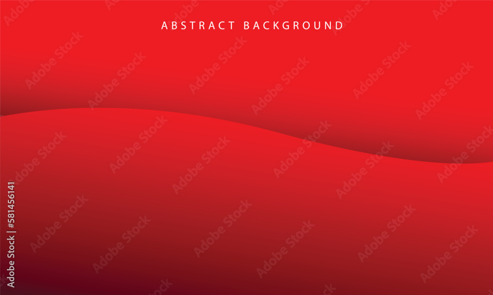 red abstract background with waves