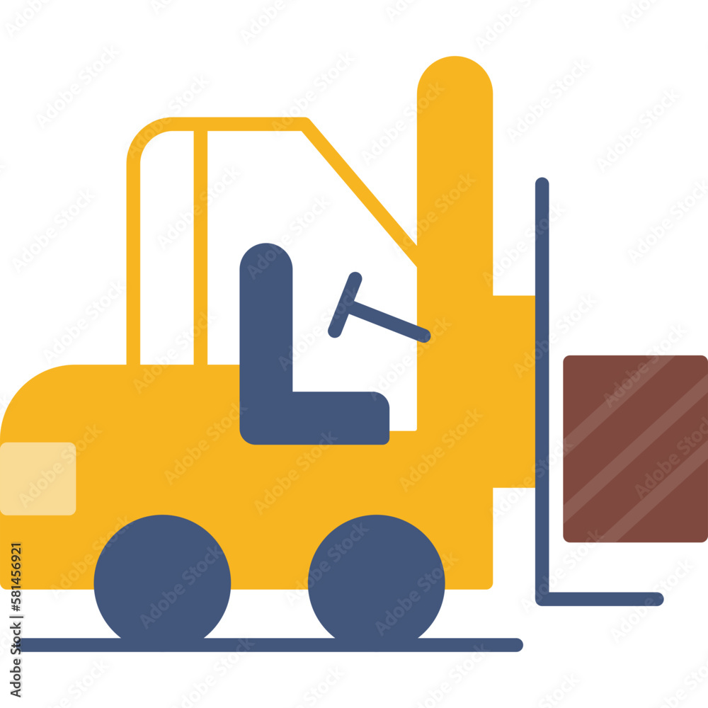 Forklift Icon Forklift Icon