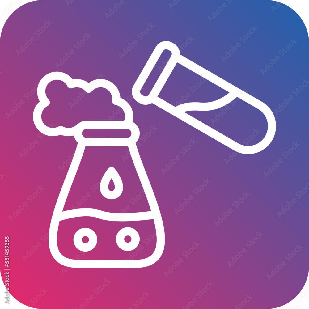 Vector Design Chemical Reaction Icon Style Vector Design Chemical Reaction Icon Style