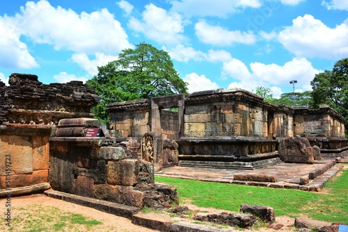 Polonnaruwa old town, Sri Lanka photo