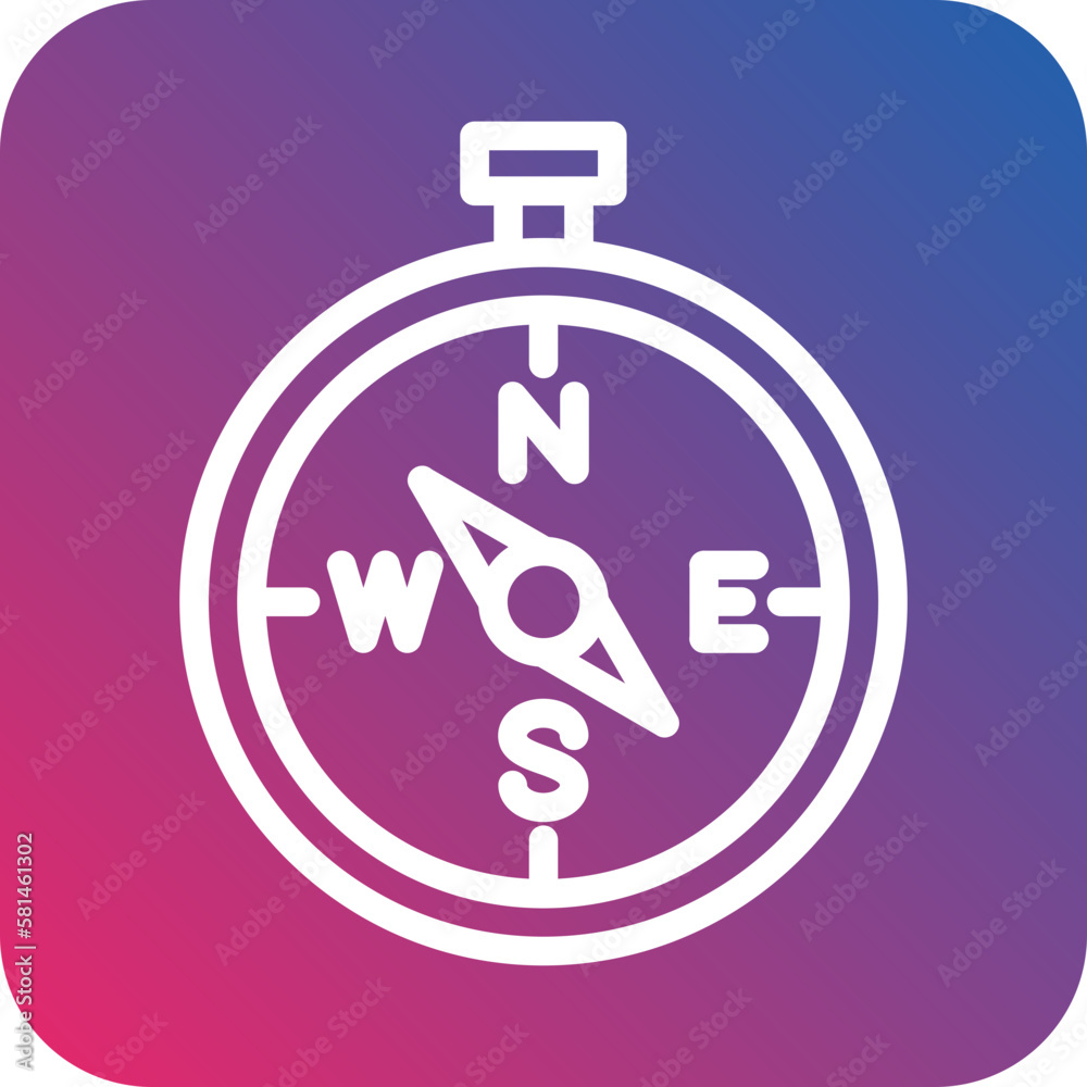 Vector Design Compass Icon Style Vector Design Compass Icon Style