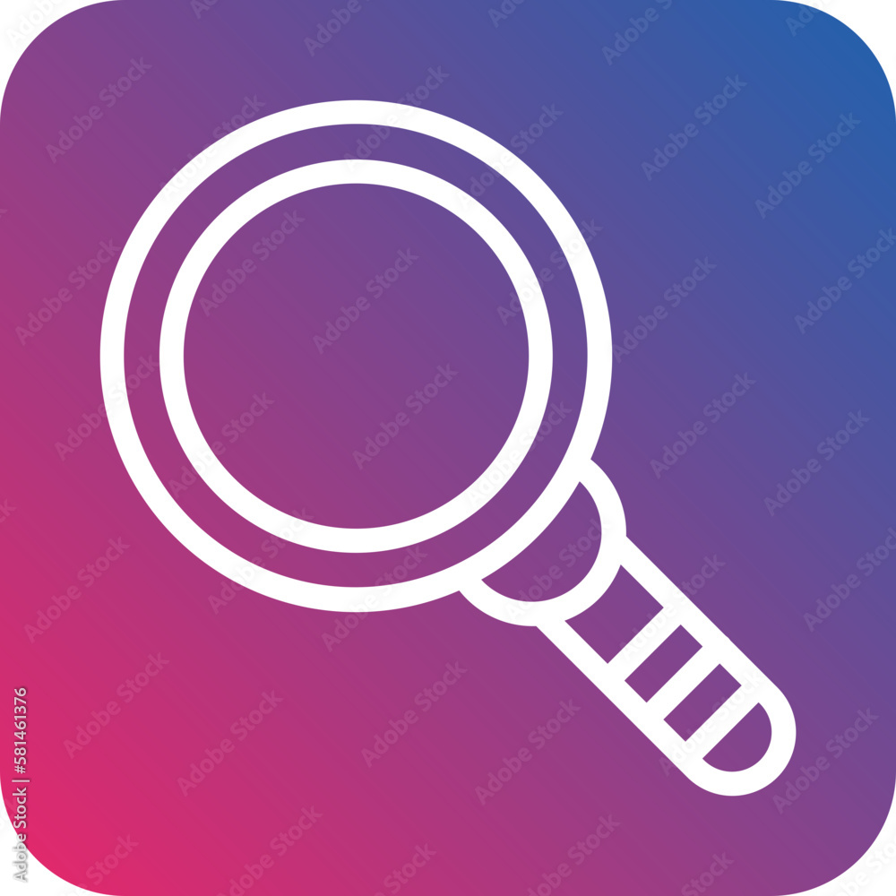 Vector Design Magnifying Glass Icon Style Vector Design Magnifying Glass Icon Style