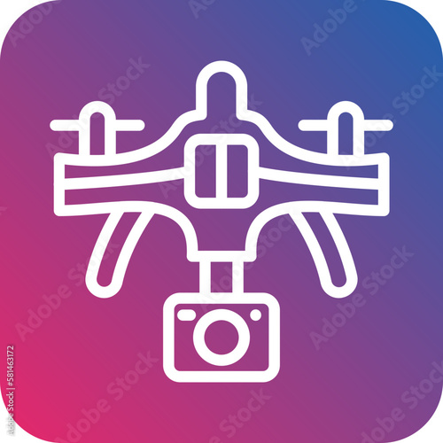 Vector Design Drone Icon Style