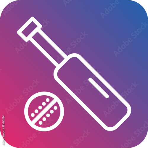 Vector Design Cricket Icon Style