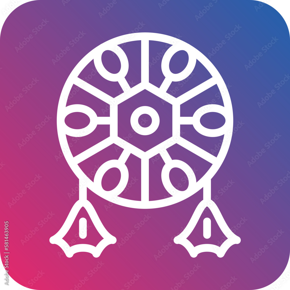Vector Design Dreamcatcher Icon Style Vector Design Dreamcatcher Icon Style
