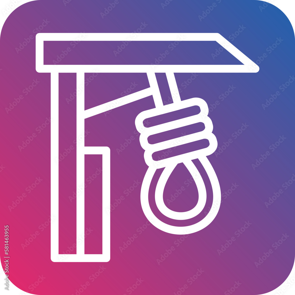 Vector Design Gibbet Icon Style Vector Design Gibbet Icon Style