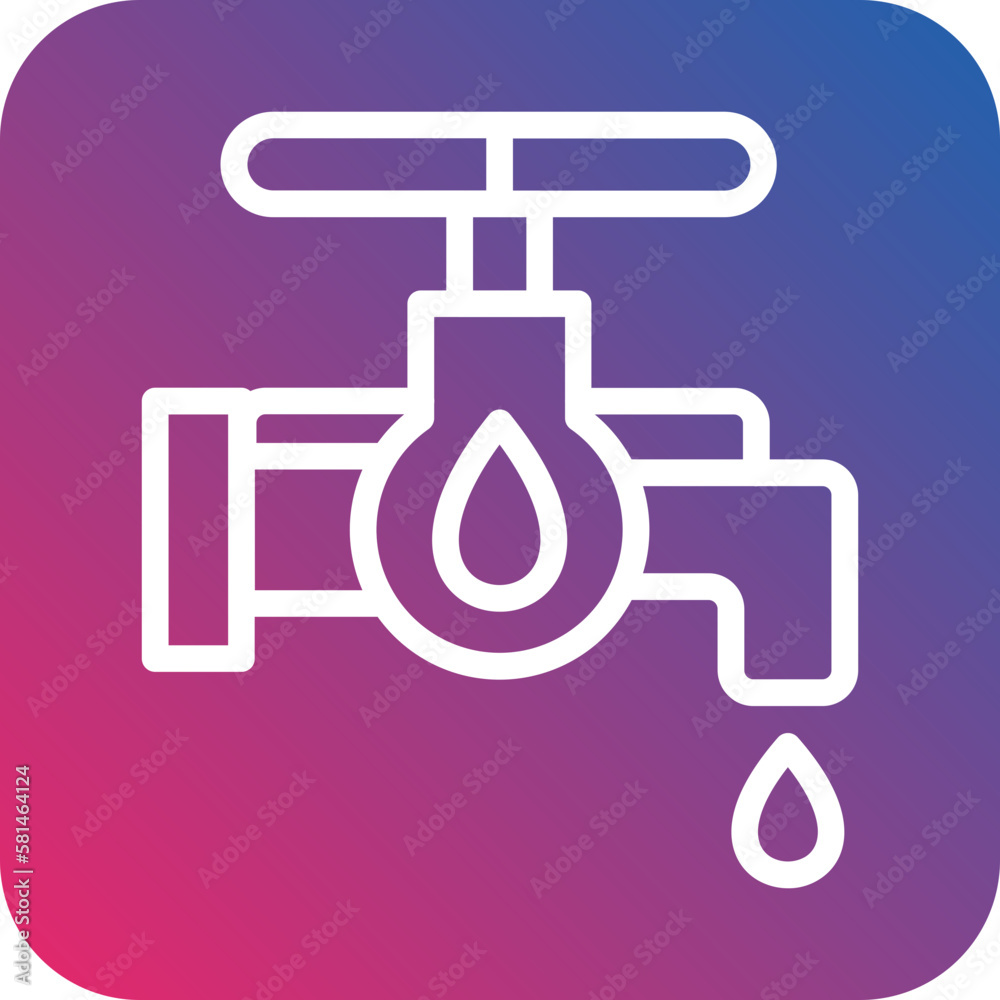 Vector Design Oil Tap Icon Style Vector Design Oil Tap Icon Style