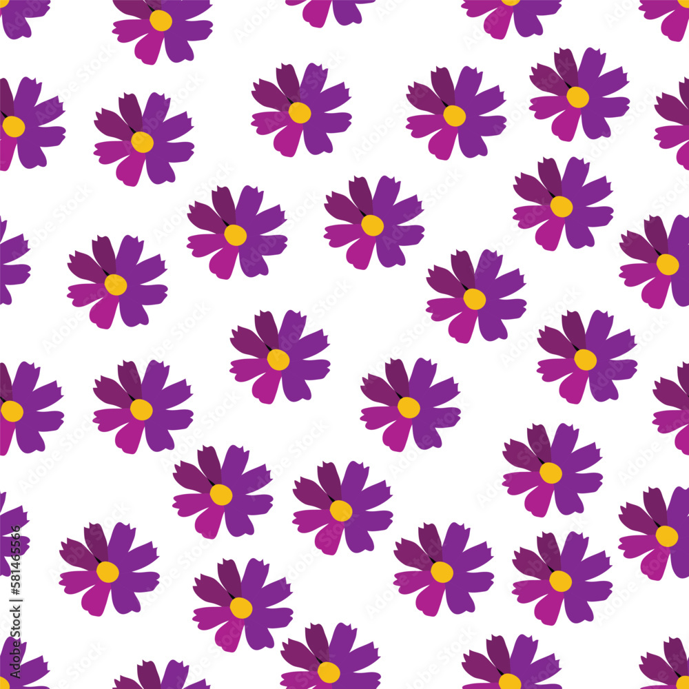 Floral Seamless pattern. Floral texture. Floral fabric seamless pattern. Vector seamless pattern.