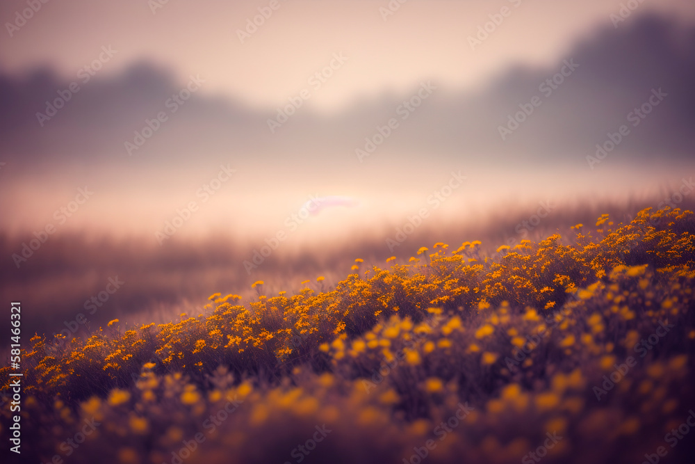 Obraz premium wild plant, concept art illustrtion. Generative ai.