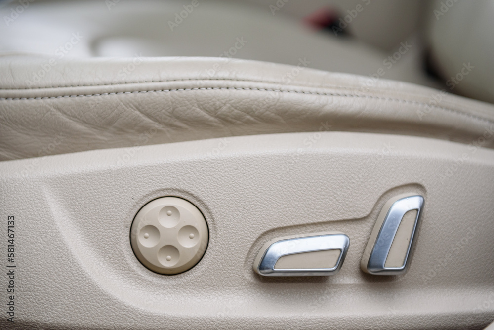 Automatic Seats Button Car electronic driver seat adjustment. Seat electronic switch button in ...