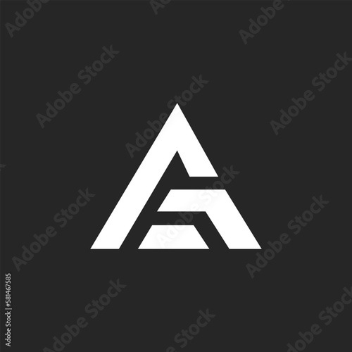 modern creative GA logo designs 