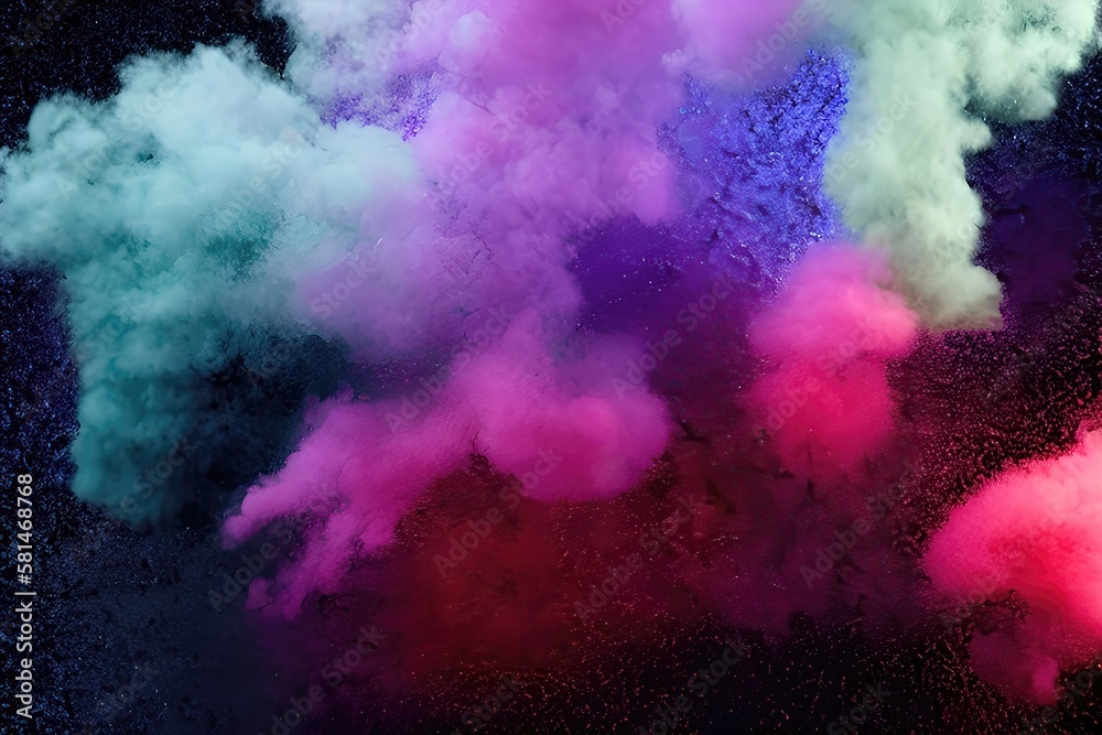 Colorful Paint Splash Texture in an Abstract Background Colorful Paint Splash Texture in an Abstract Background