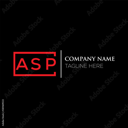 ASP letter logo design on black background. ASP creative initials letter logo concept. ASP letter design. ASP letter design on black background. ASP logo vector.
