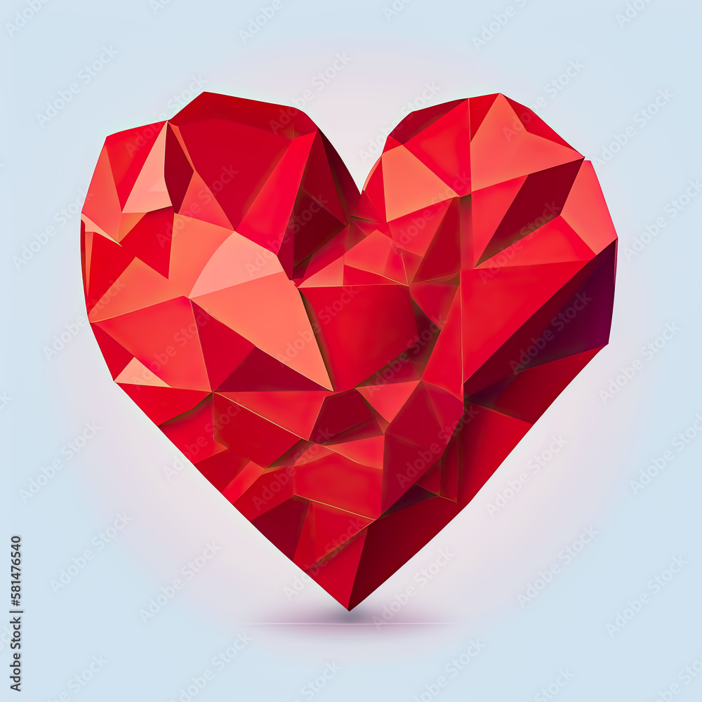 Red heart shape, Heart design. - Generative Ai - Love, Symbol, Valentine, Romance, Passion, Affection, Sweetheart, Beloved, Adore, Devotion, Emotion.
Red heart shape, Heart design. - Generative Ai - Love, Symbol, Valentine, Romance, Passion, Affection, Sweetheart, Beloved, Adore, Devotion, Emotion.