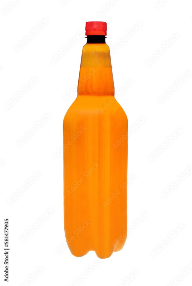 Fizzy drink in a plastic bottle Fizzy drink in a plastic bottle