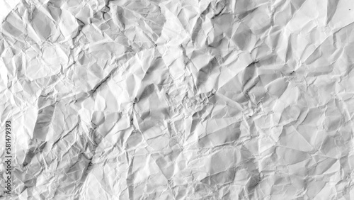 Zerknittertes weißes Papier