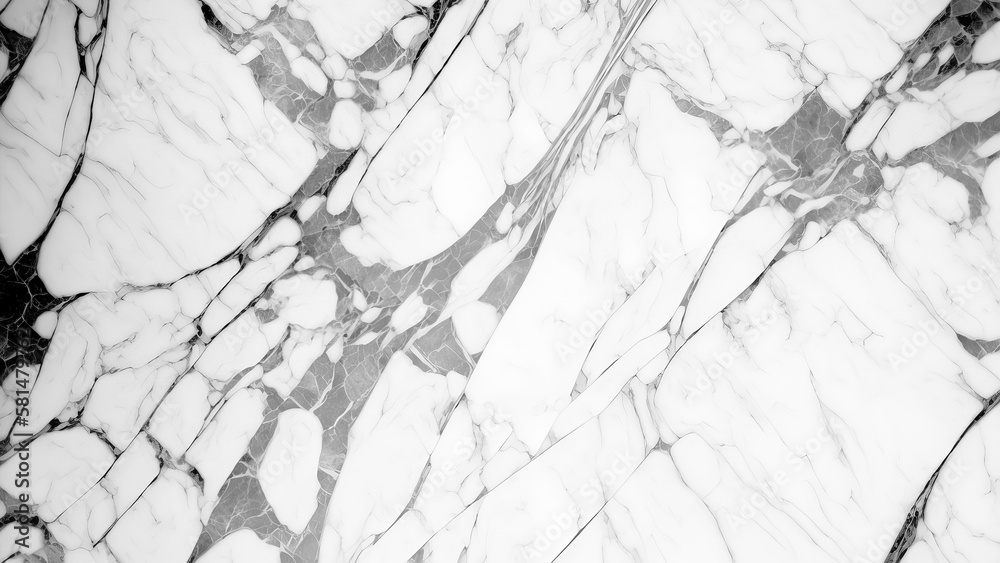 Fototapeta premium white marble texture pattern background banner