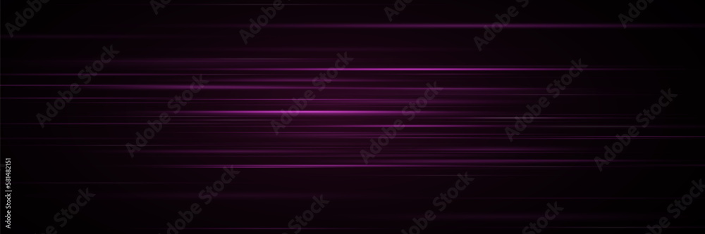 High speed lines of light. On a black background. High speed lines of light. On a black background.