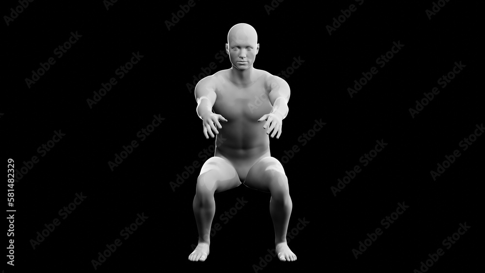 Beautiful young man posing, isolated on black background. 3d illustration (rendering). Plastic shiny mannequin, android, robot. Beautiful young man posing, isolated on black background. 3d illustration (rendering). Plastic shiny mannequin, android, robot.