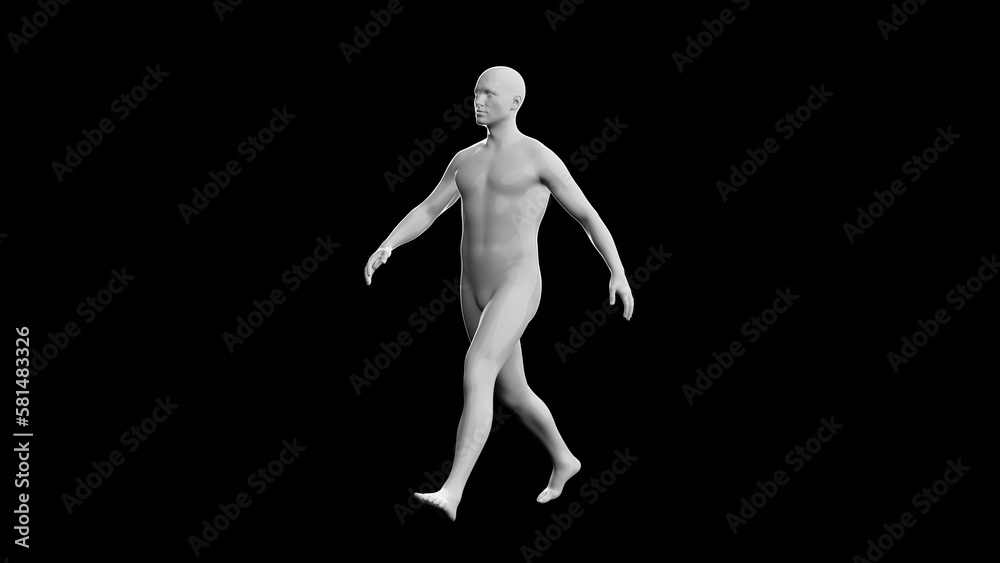 Beautiful young man posing, isolated on black background. 3d illustration (rendering). Plastic shiny mannequin, android, robot. Beautiful young man posing, isolated on black background. 3d illustration (rendering). Plastic shiny mannequin, android, robot.