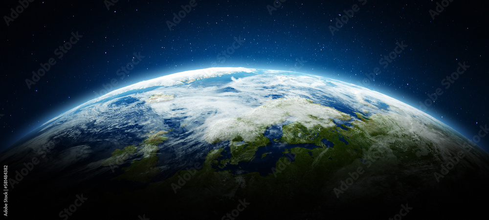 Fototapeta premium North Europe - planet Earth