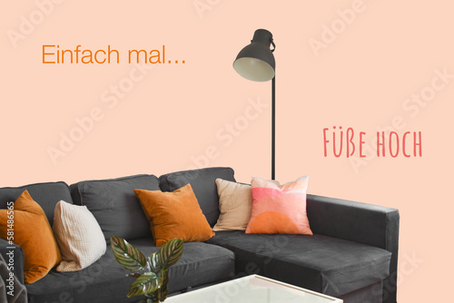 Abschalten und Füße hoch