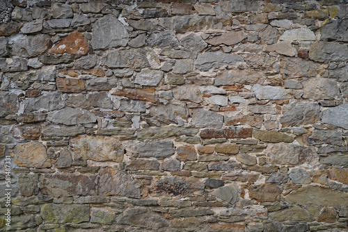 stone wall as background - natural stone