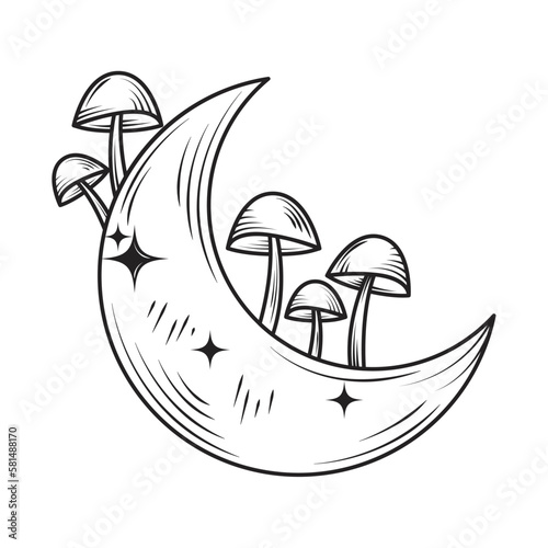 alchemy moon and fungus