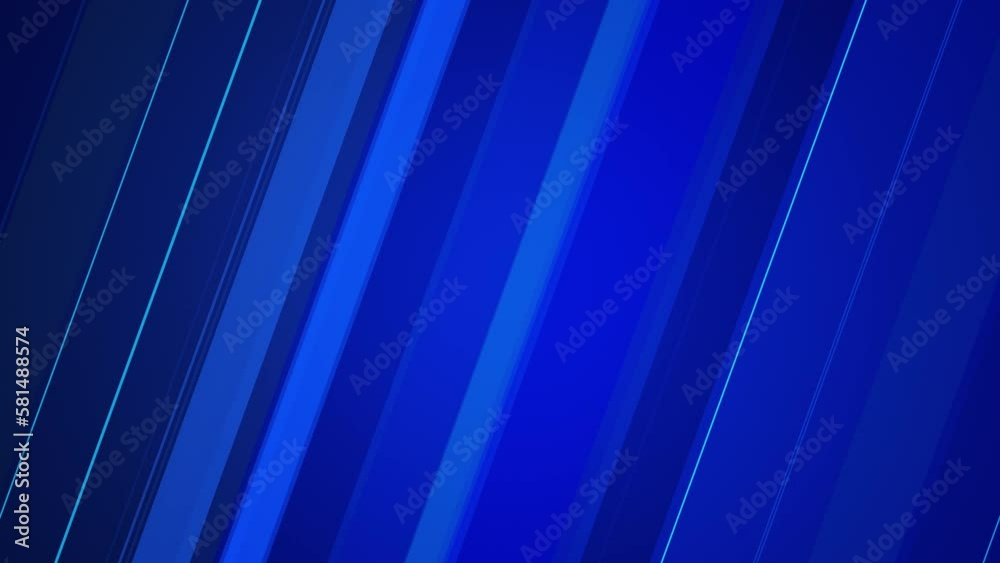 blue abstract flowing waves line animation background