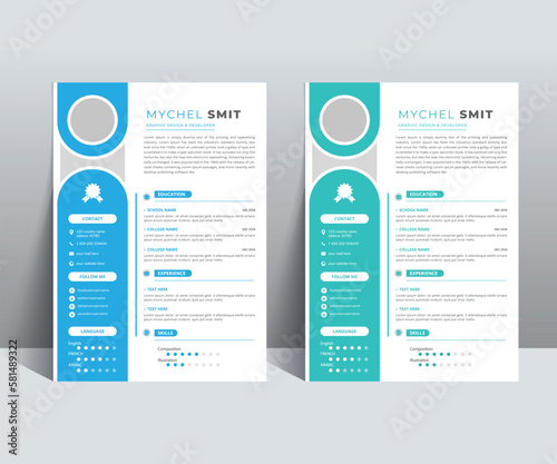 Clean Resume/CV Template