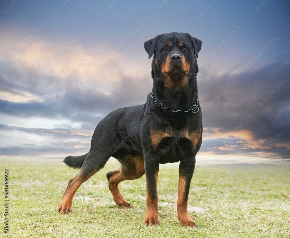 rottweiler in nature rottweiler in nature